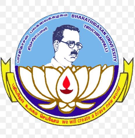 Bharathidasan University logo
